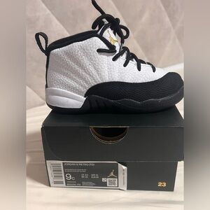 Jordan 12S Black and White Sneakers Iconic Design